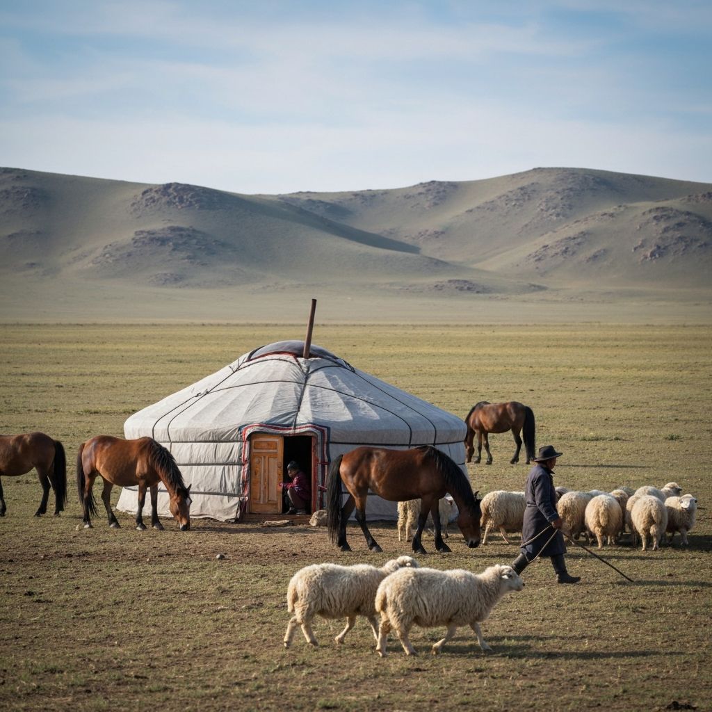 Нүүдэлчний амьдрал